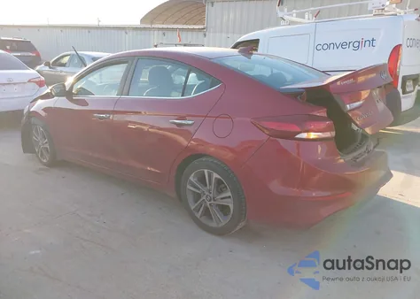 2017 Hyundai Elantra Limited из США, поврежденный, VIN KMHD84LF1HU339352